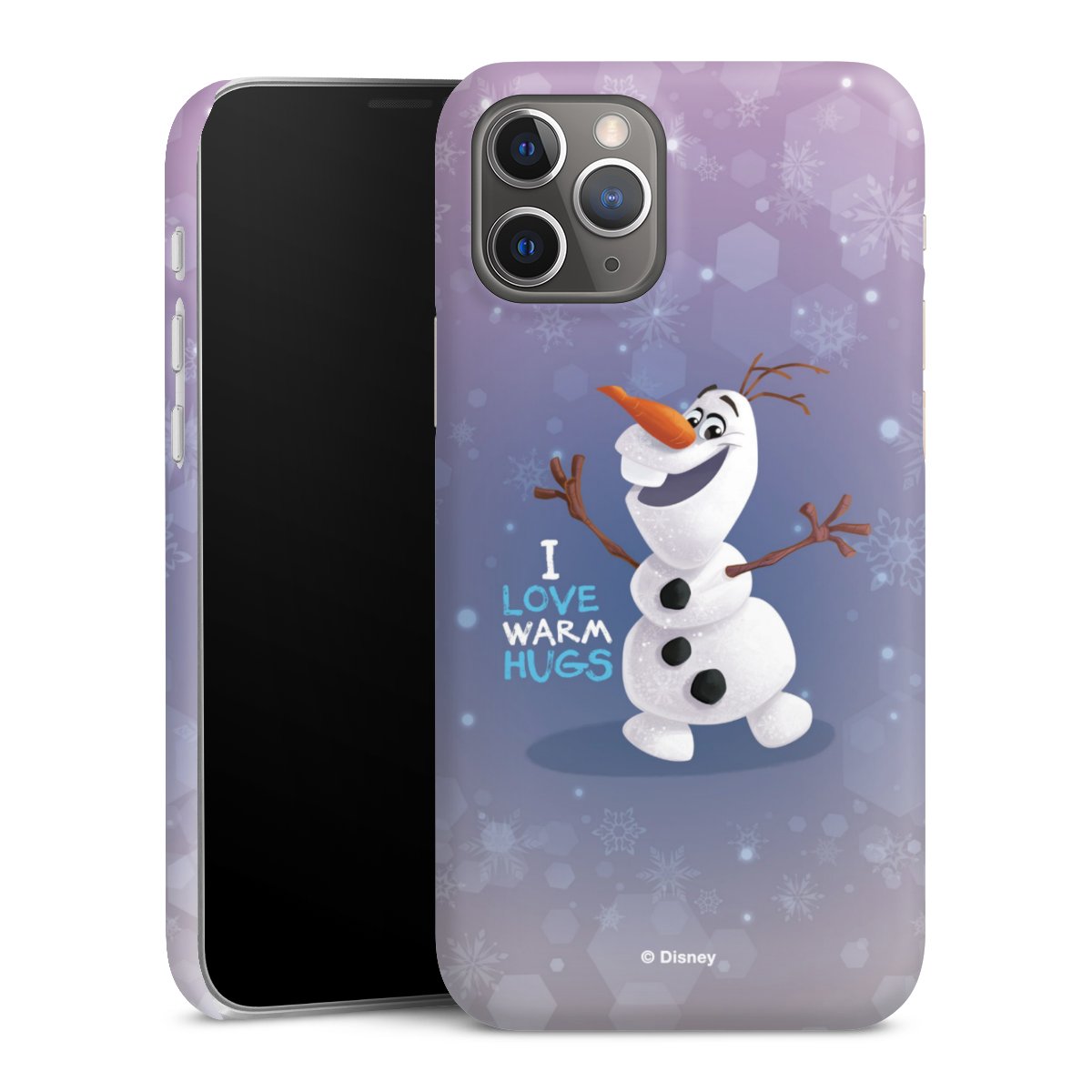 iPhone 12 Pro Handy Premium Case Smartphone Handyhülle Schutzhülle matt Frozen Frozen Olaf Official Licensed Product Premium Case