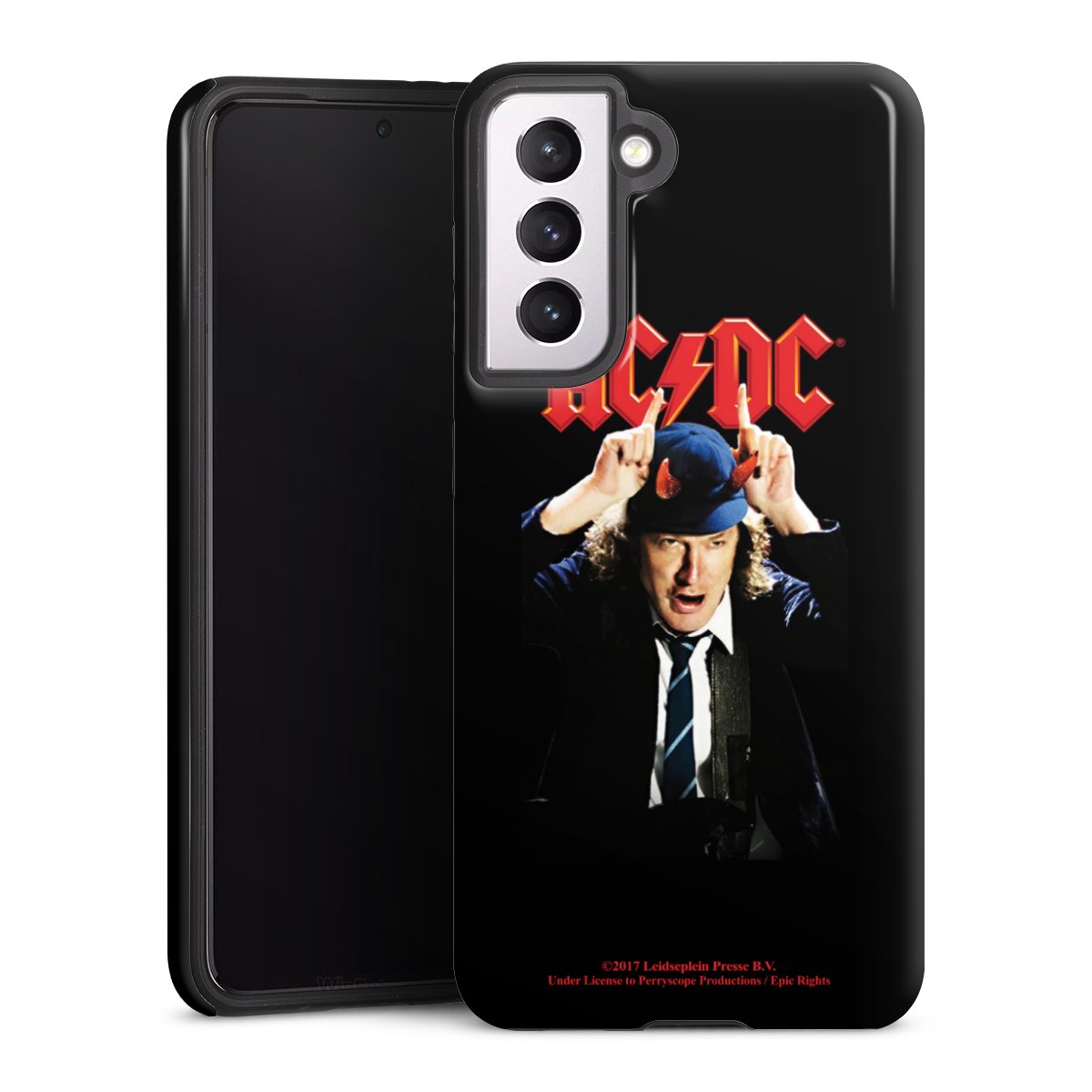 Galaxy S21 5G Handy Panzer Handyhülle robuste Outdoor Hülle Schutzhülle glänzend Merchandise Acdc Riverplate Tough Case