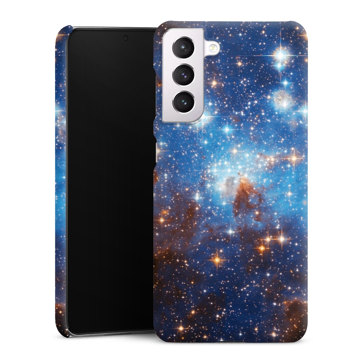 Galaxy S21 5G Handy Premium Case Smartphone Handyhülle Schutzhülle matt Star Weltall Galaxy Premium Case