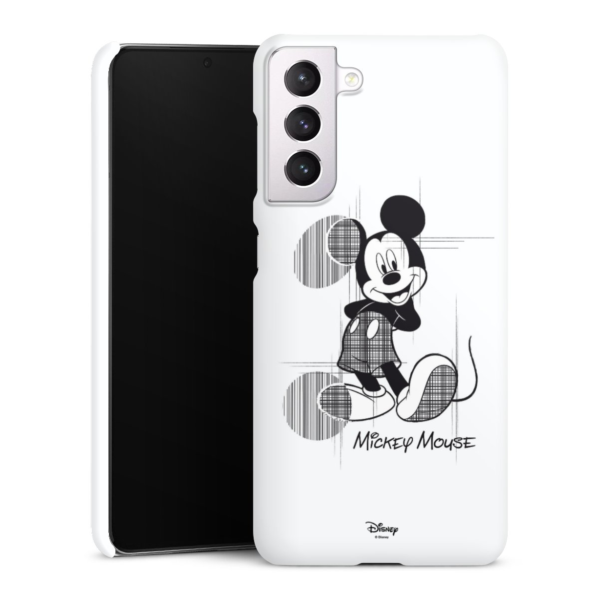 Galaxy S21 5G Handy Premium Case Smartphone Handyhülle Schutzhülle matt Disney Official Licensed Product Mickey Mouse Premium Case