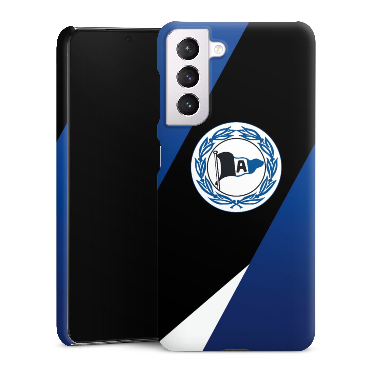 Galaxy S21 5G Handy Premium Case Smartphone Handyhülle Schutzhülle matt Official Licensed Product Arminia Bielefeld Dsc Premium Case