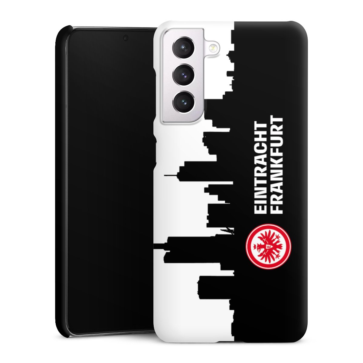 Galaxy S21 5G Handy Premium Case Smartphone Handyhülle Schutzhülle matt Sge Eintracht Frankfurt Official Licensed Product Premium Case