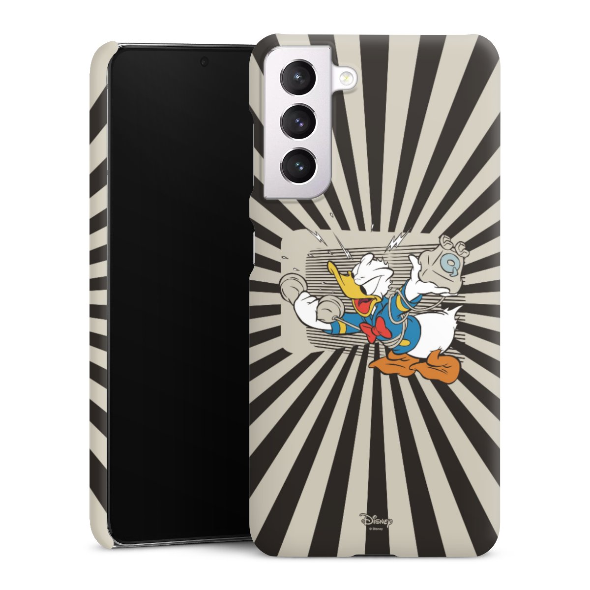 Galaxy S21 5G Handy Premium Case Smartphone Handyhülle Schutzhülle matt Donald Duck Disney Official Licensed Product Premium Case