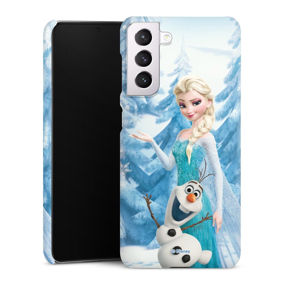 Galaxy S21 5G Handy Premium Case Smartphone Handyhülle Schutzhülle matt Official Licensed Product Frozen Elsa Disney Premium Case