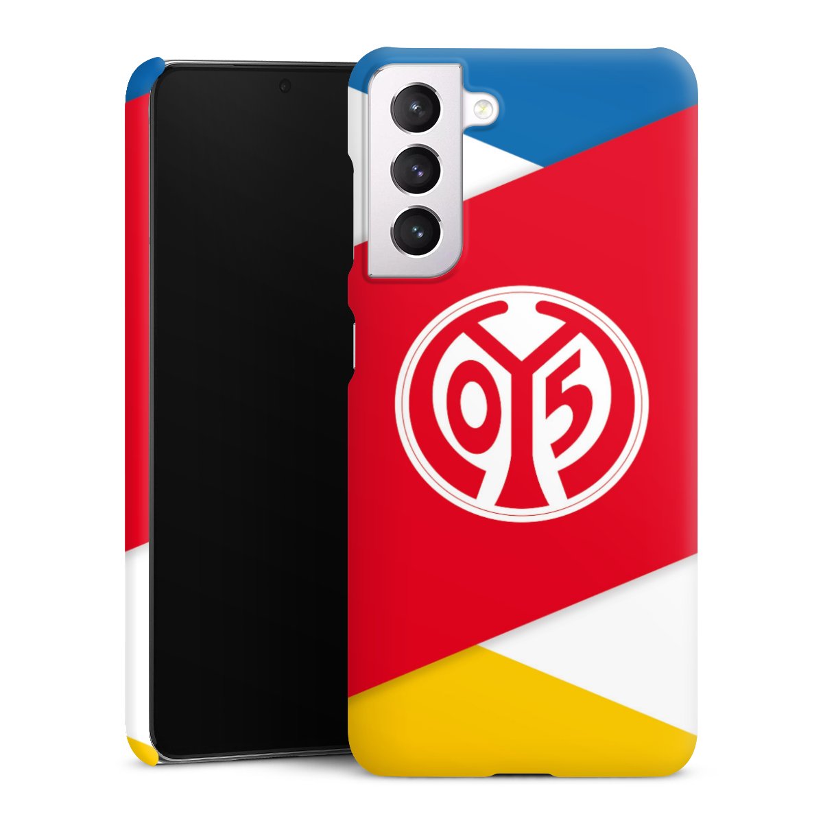 Galaxy S21 5G Handy Premium Case Smartphone Handyhülle Schutzhülle matt Official Licensed Product Soccer 1. Fsv Mainz 05 E.V. Premium Case