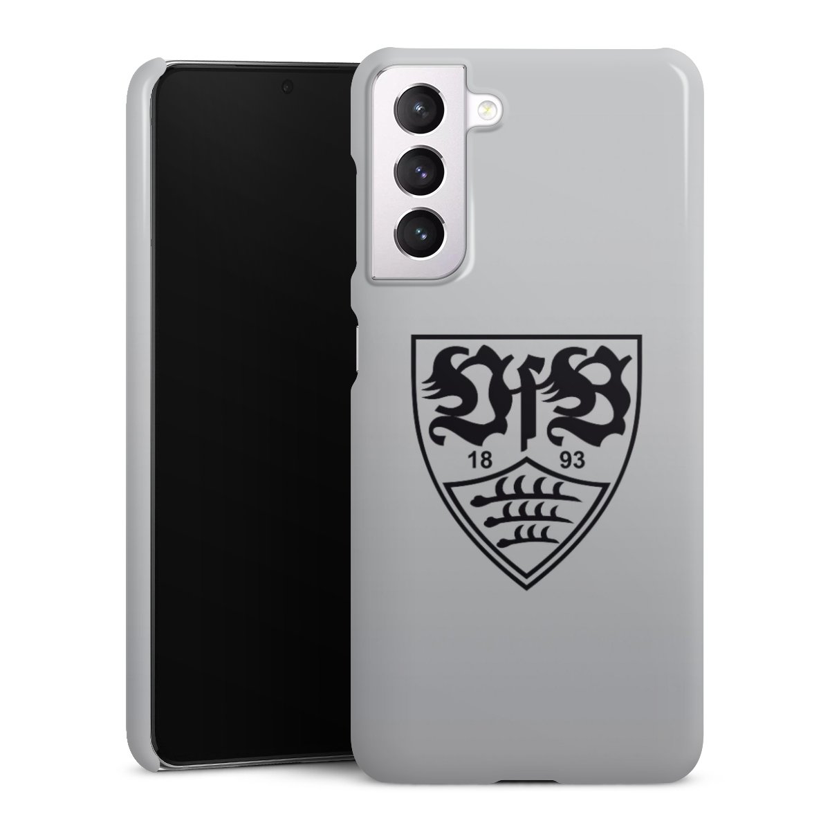 Galaxy S21 5G Handy Premium Case Smartphone Handyhülle Schutzhülle glänzend Logo Vfb Stuttgart Official Licensed Product Premium Case