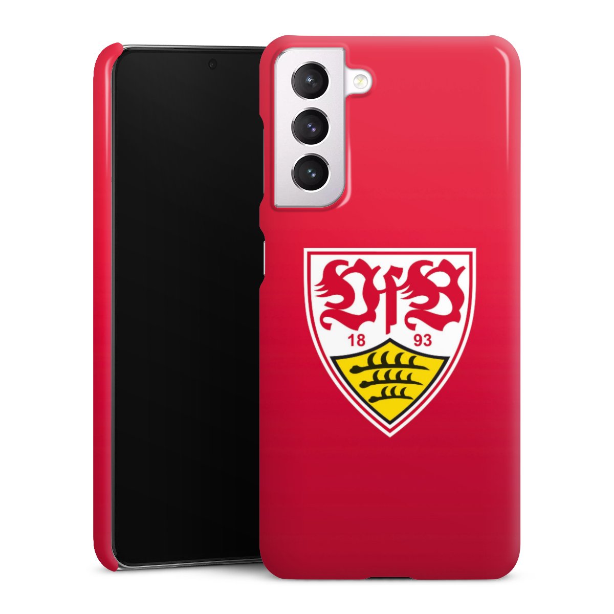 Galaxy S21 5G Handy Premium Case Smartphone Handyhülle Schutzhülle glänzend Official Licensed Product Vfb Stuttgart Premium Case