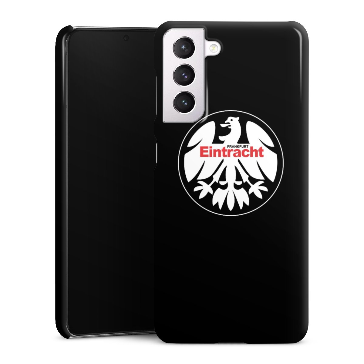 Galaxy S21 5G Handy Premium Case Smartphone Handyhülle Schutzhülle glänzend Official Licensed Product Eintracht Frankfurt Sge Premium Case