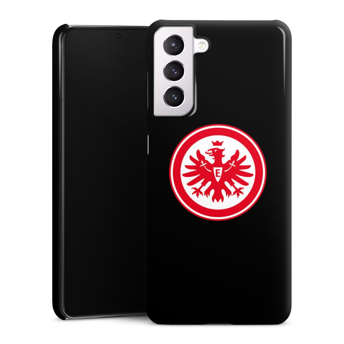 Galaxy S21 5G Handy Premium Case Smartphone Handyhülle Schutzhülle glänzend Eintracht Frankfurt Sge Eagle Premium Case