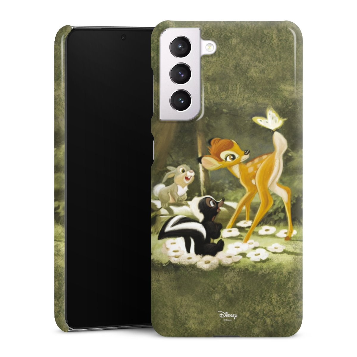 Galaxy S21 5G Handy Premium Case Smartphone Handyhülle Schutzhülle glänzend Disney Official Licensed Product Bambi Premium Case