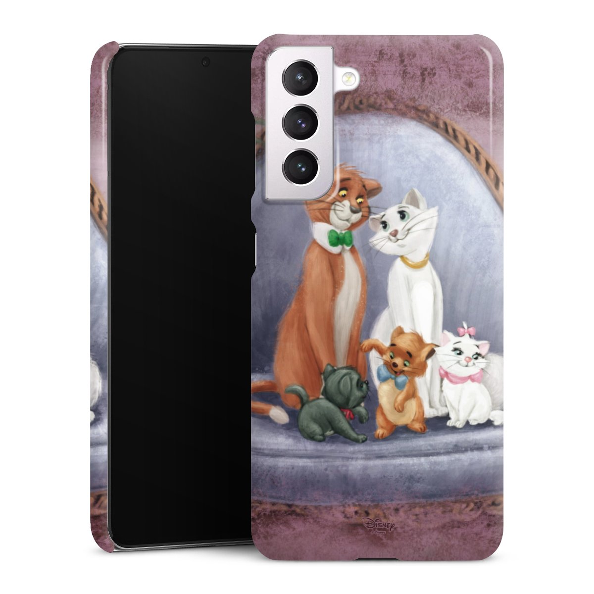 Galaxy S21 5G Handy Premium Case Smartphone Handyhülle Schutzhülle glänzend Official Licensed Product Disney Aristocats Premium Case