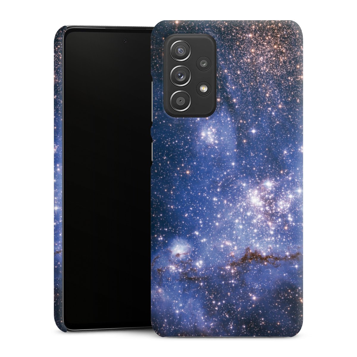 Galaxy A52s 5G Handy Premium Case Smartphone Handyhülle Schutzhülle matt Weltall Galaxy Weltraum Premium Case