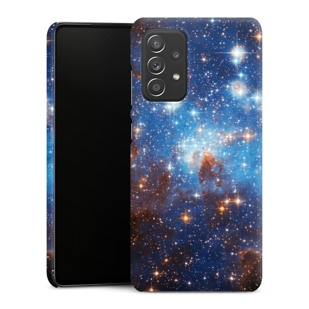 Galaxy A52s 5G Handy Premium Case Smartphone Handyhülle Schutzhülle matt Star Weltall Galaxy Premium Case