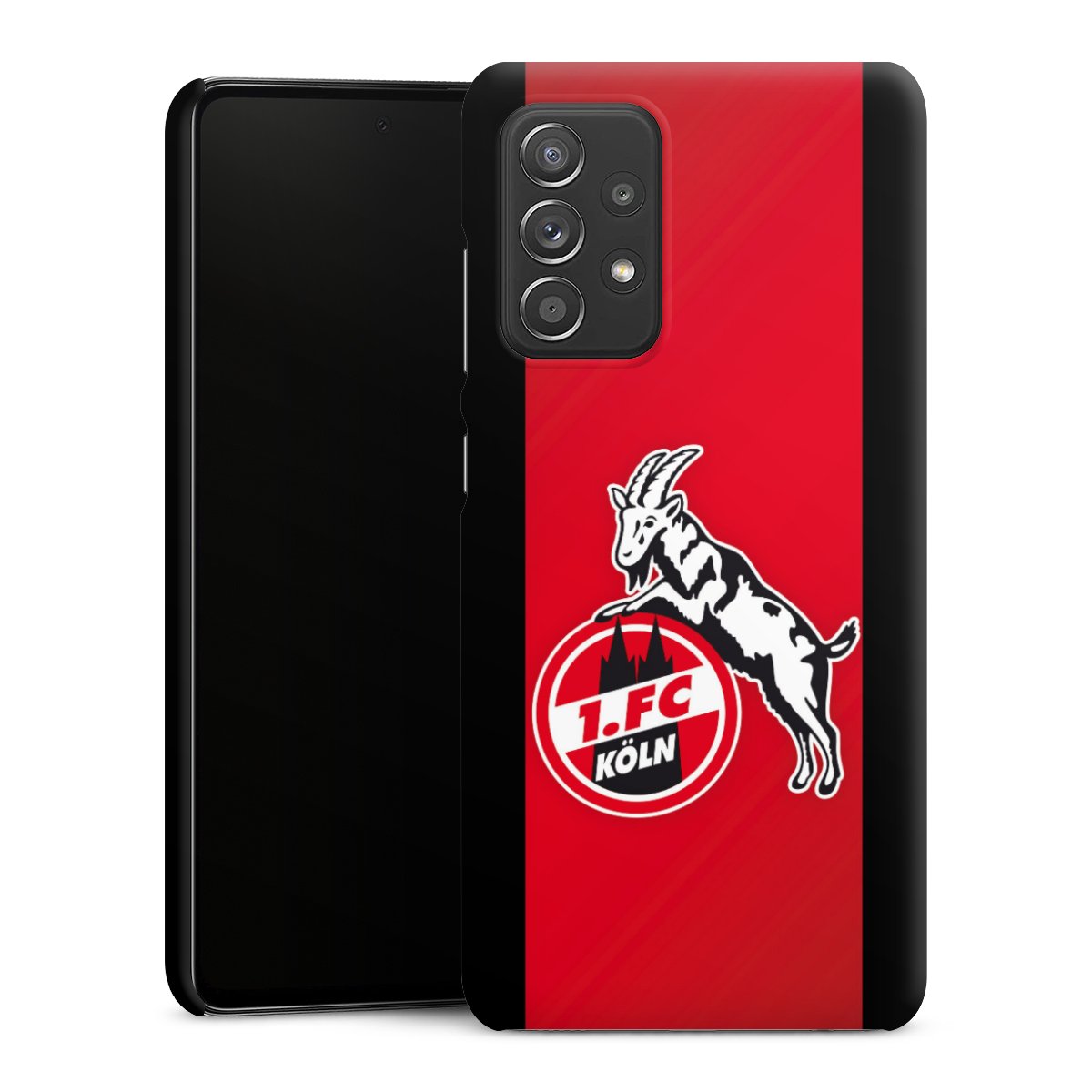 Galaxy A52s 5G Handy Premium Case Smartphone Handyhülle Schutzhülle matt Official Licensed Product Billy Goat Hennes 1. Fc Köln Premium Case