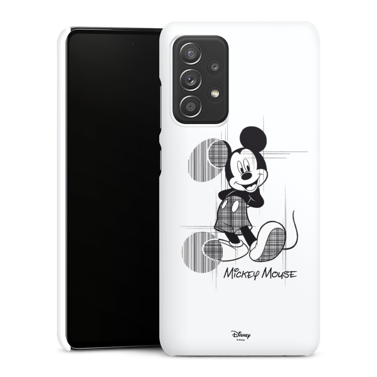 Galaxy A52s 5G Handy Premium Case Smartphone Handyhülle Schutzhülle matt Disney Official Licensed Product Mickey Mouse Premium Case