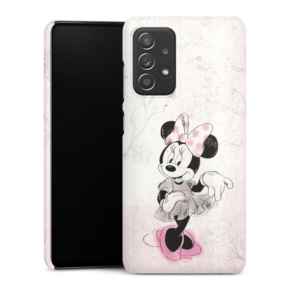 Galaxy A52s 5G Handy Premium Case Smartphone Handyhülle Schutzhülle matt Disney Minnie Mouse Vintage Premium Case