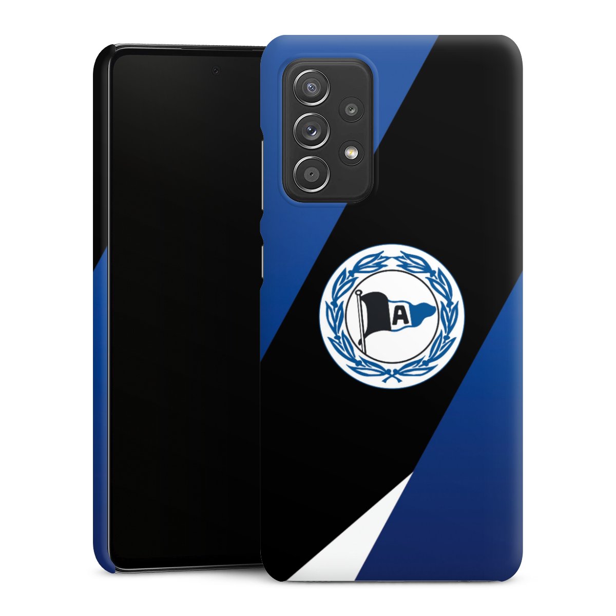 Galaxy A52s 5G Handy Premium Case Smartphone Handyhülle Schutzhülle matt Official Licensed Product Arminia Bielefeld Dsc Premium Case