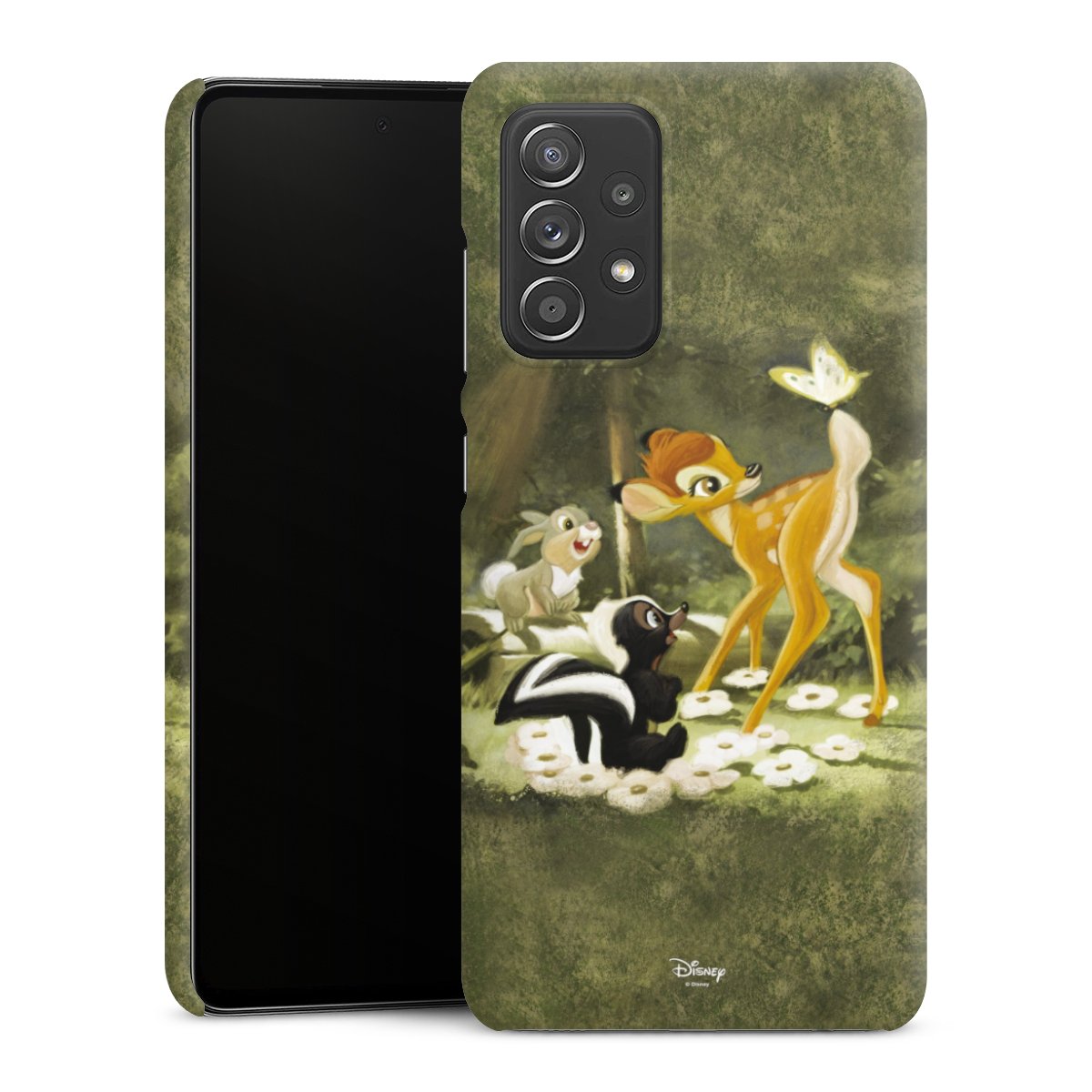 Galaxy A52s 5G Handy Premium Case Smartphone Handyhülle Schutzhülle matt Disney Official Licensed Product Bambi Premium Case