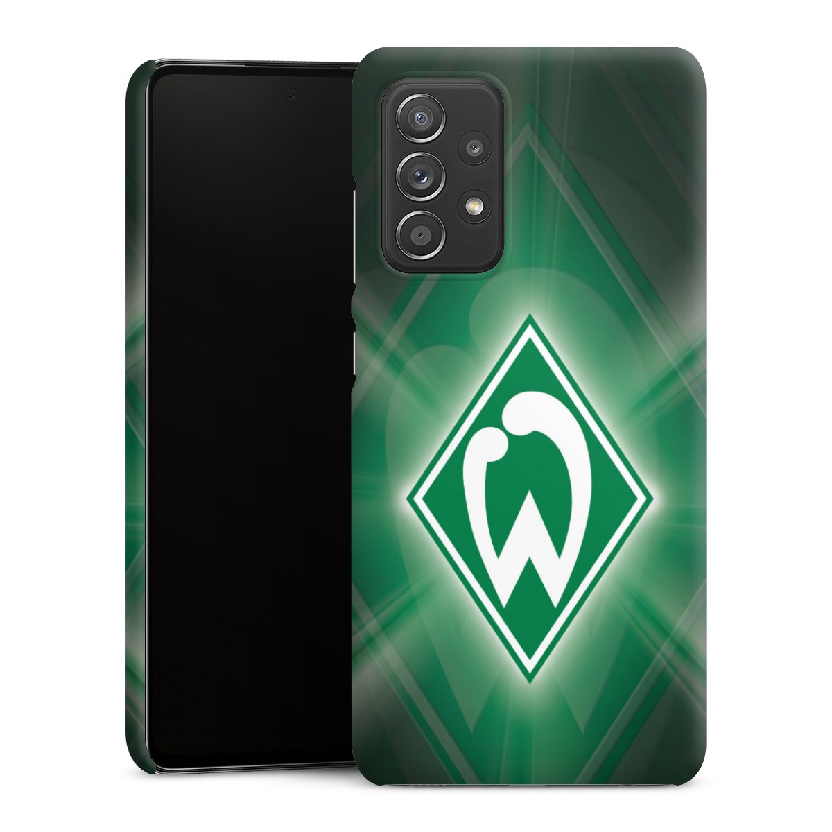 Galaxy A52s 5G Handy Premium Case Smartphone Handyhülle Schutzhülle matt Sv Werder Bremen Official Licensed Product Coat Of Arms Premium Case