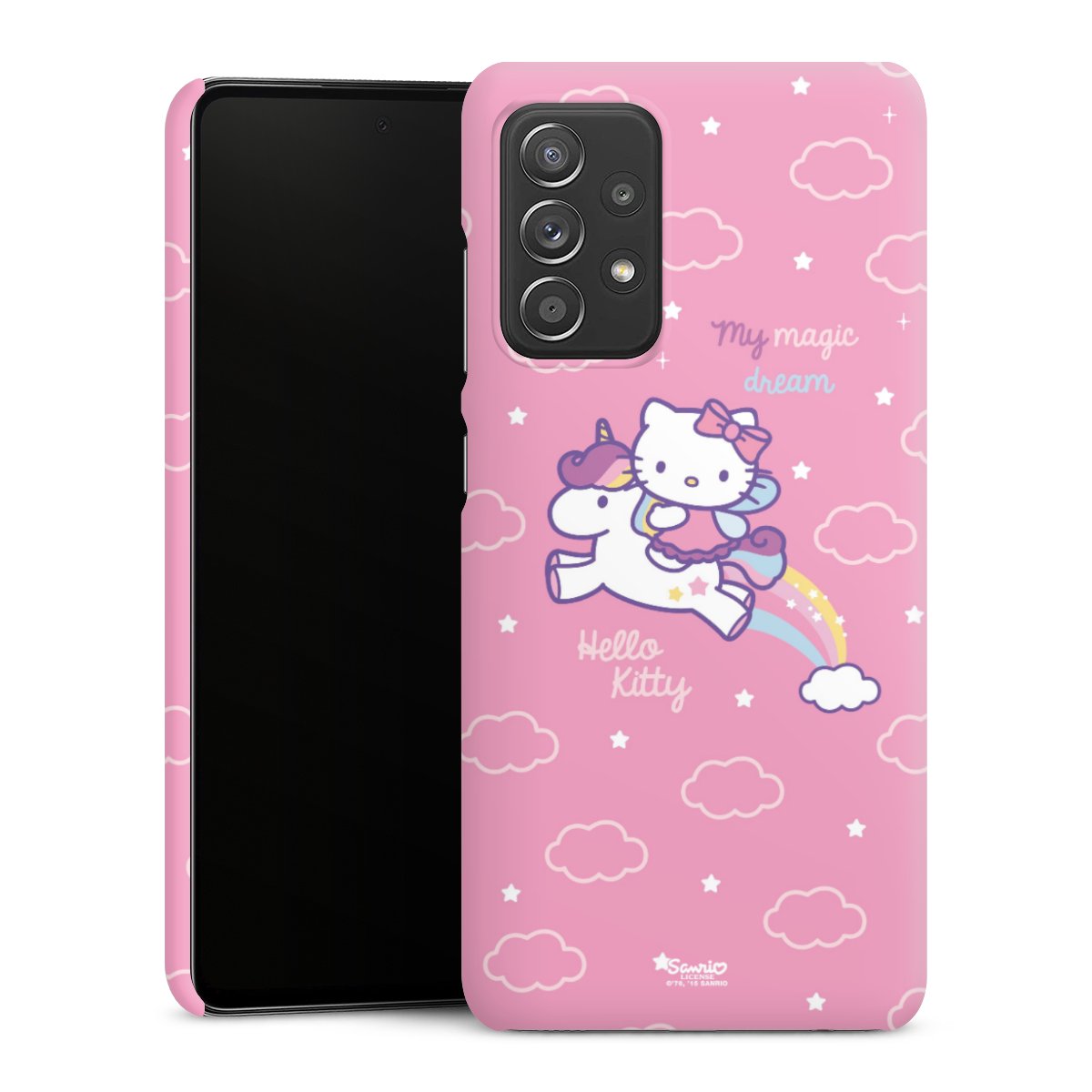 Galaxy A52s 5G Handy Premium Case Smartphone Handyhülle Schutzhülle matt Einhorn Official Licensed Product Hello Kitty Premium Case