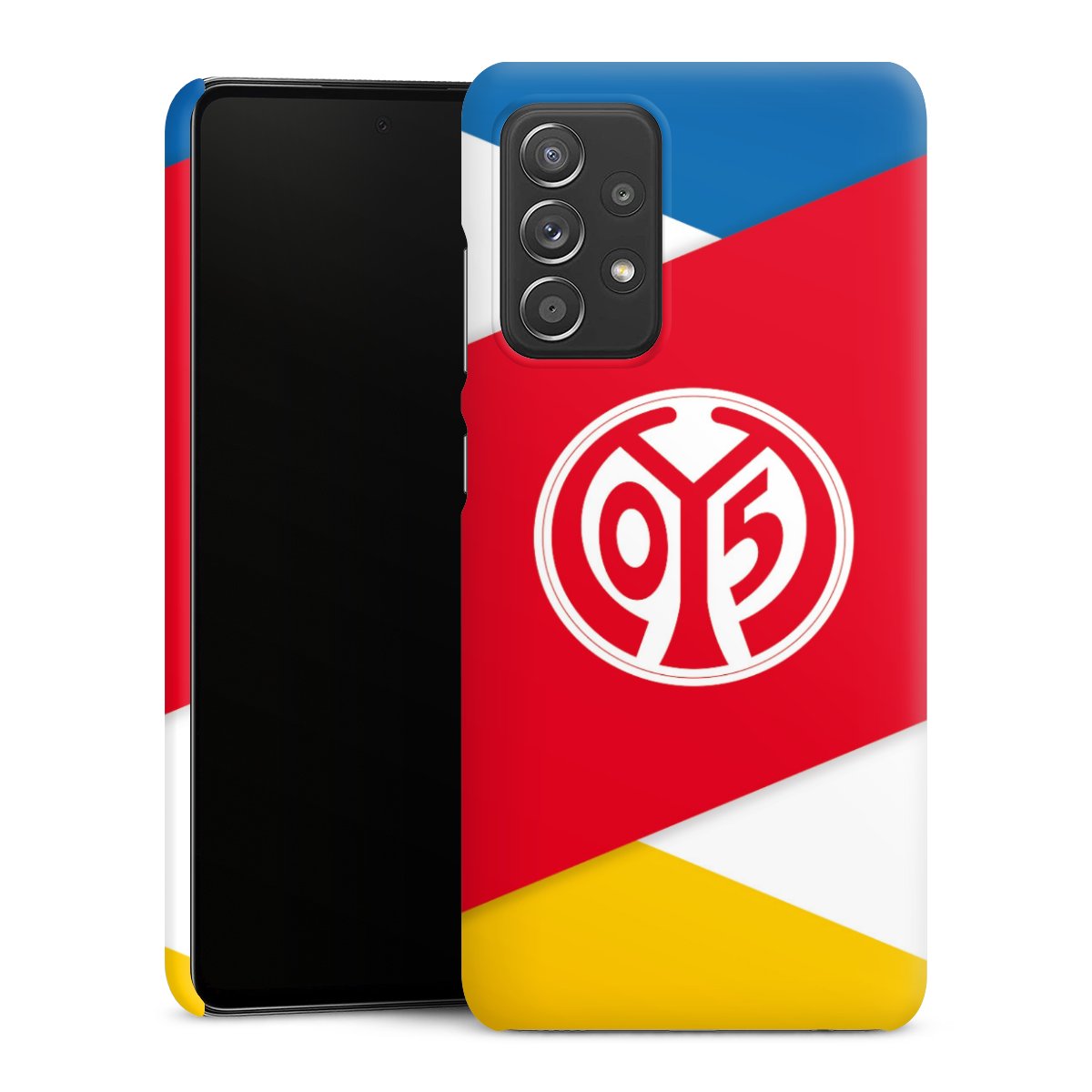 Galaxy A52s 5G Handy Premium Case Smartphone Handyhülle Schutzhülle matt Official Licensed Product Soccer 1. Fsv Mainz 05 E.V. Premium Case