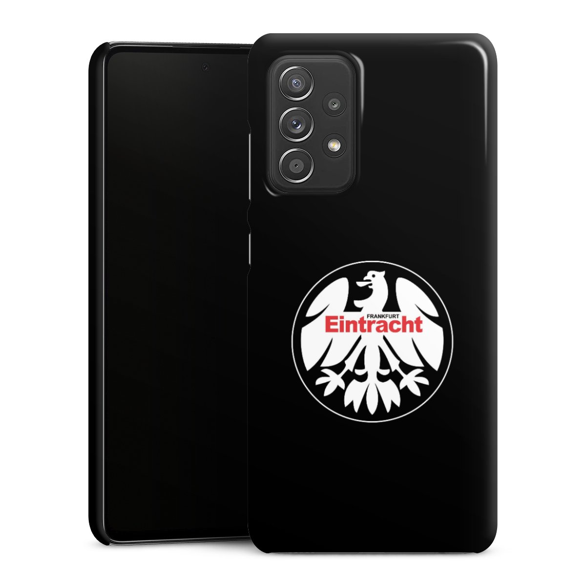 Galaxy A52 Handy Premium Case Smartphone Handyhülle Schutzhülle glänzend Official Licensed Product Eintracht Frankfurt Sge Premium Case