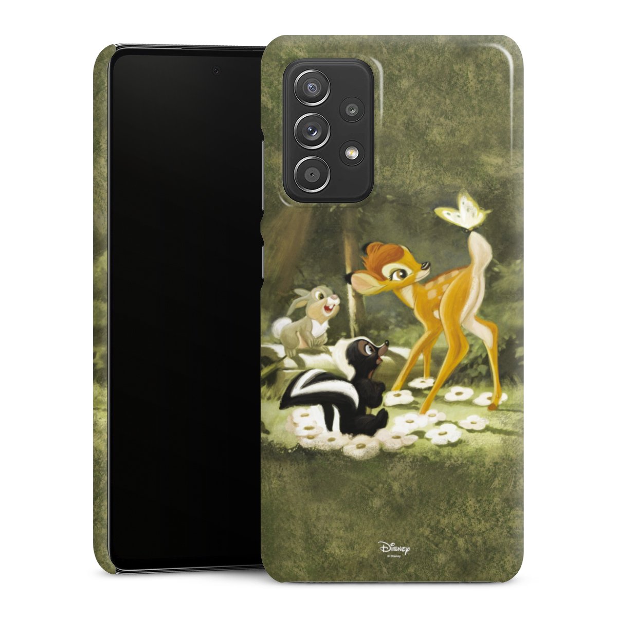 Galaxy A52 Handy Premium Case Smartphone Handyhülle Schutzhülle glänzend Disney Official Licensed Product Bambi Premium Case