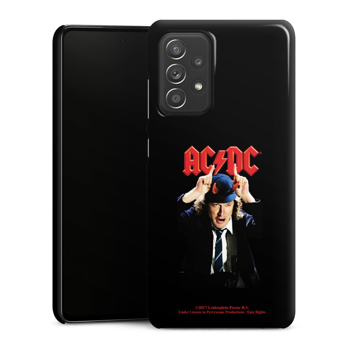 Galaxy A52s 5G Handy Premium Case Smartphone Handyhülle Schutzhülle glänzend Merchandise Acdc Riverplate Premium Case