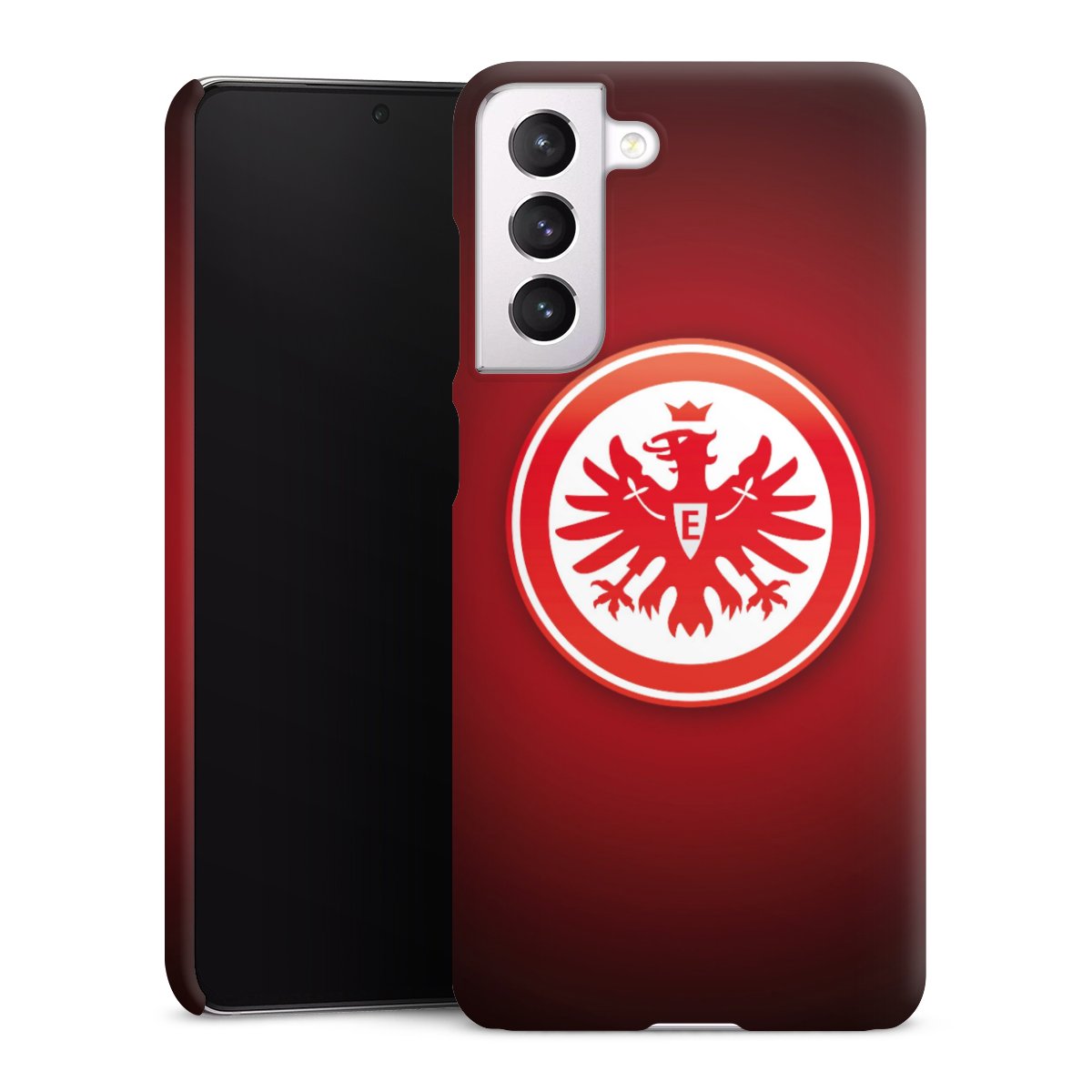 Galaxy S21 FE 5G Handy Premium Case Smartphone Handyhülle Schutzhülle matt Eintracht Frankfurt Official Licensed Product Coat Of Arms Premium Case