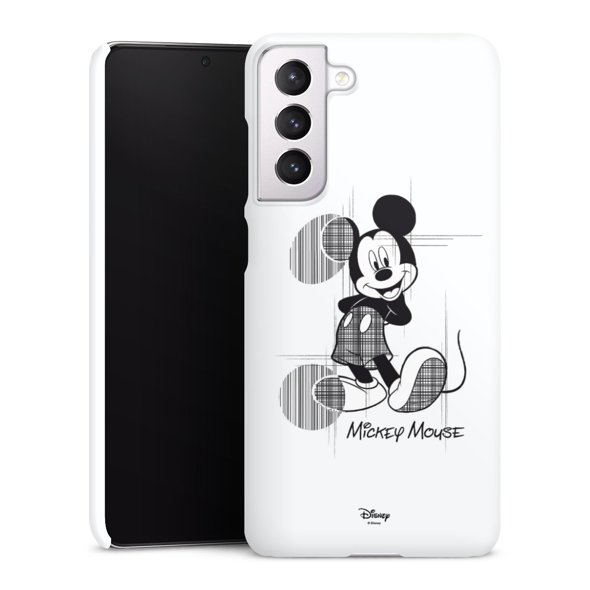 Galaxy S21 FE 5G Handy Premium Case Smartphone Handyhülle Schutzhülle matt Disney Official Licensed Product Mickey Mouse Premium Case