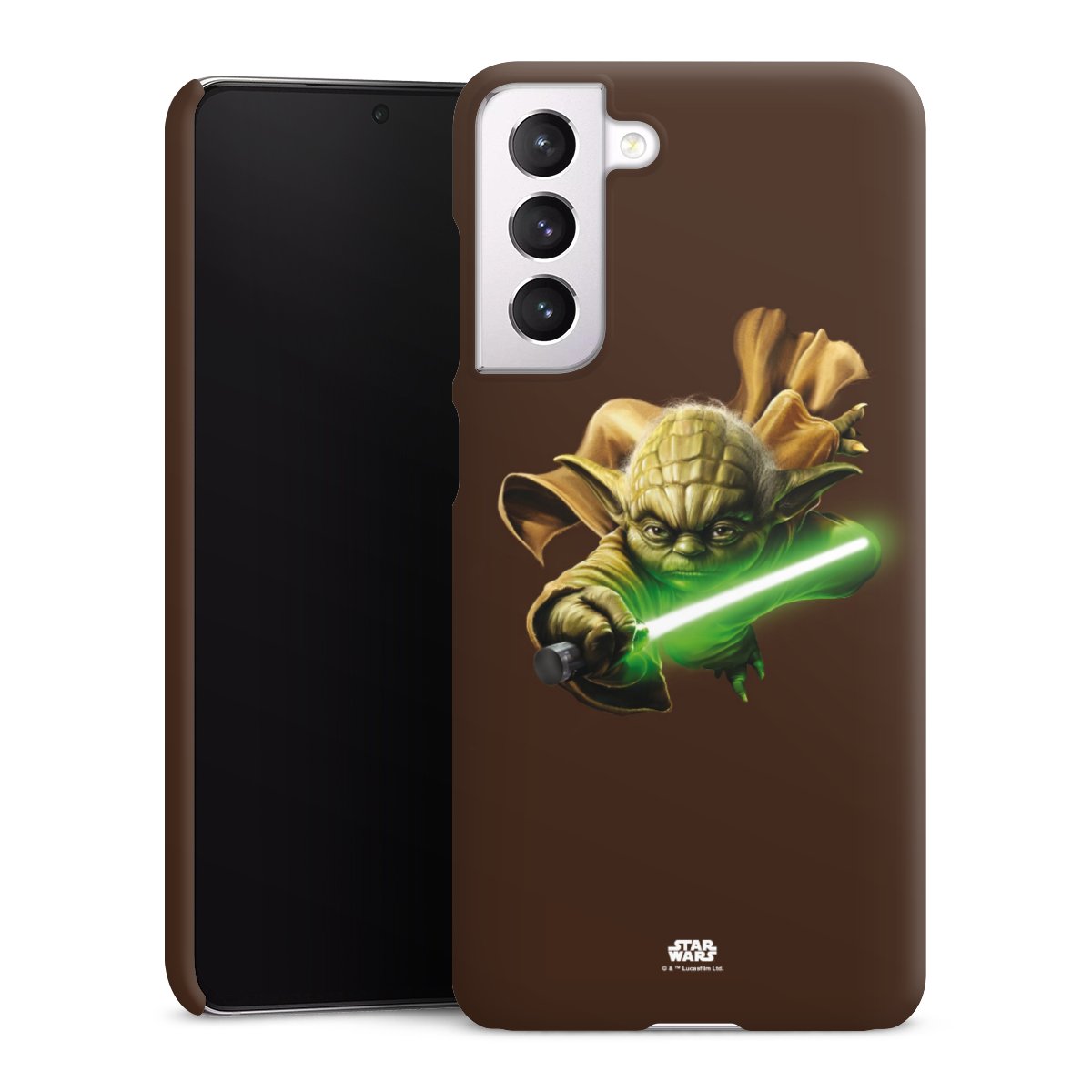 Galaxy S21 FE 5G Handy Premium Case Smartphone Handyhülle Schutzhülle matt Yoda Merchandise Star Wars Premium Case