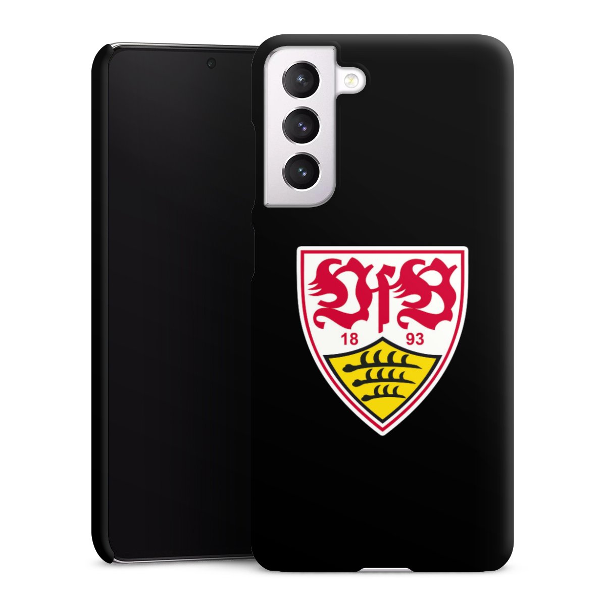 Galaxy S21 FE 5G Handy Premium Case Smartphone Handyhülle Schutzhülle matt Vfb Stuttgart Official Licensed Product Coat Of Arms Premium Case