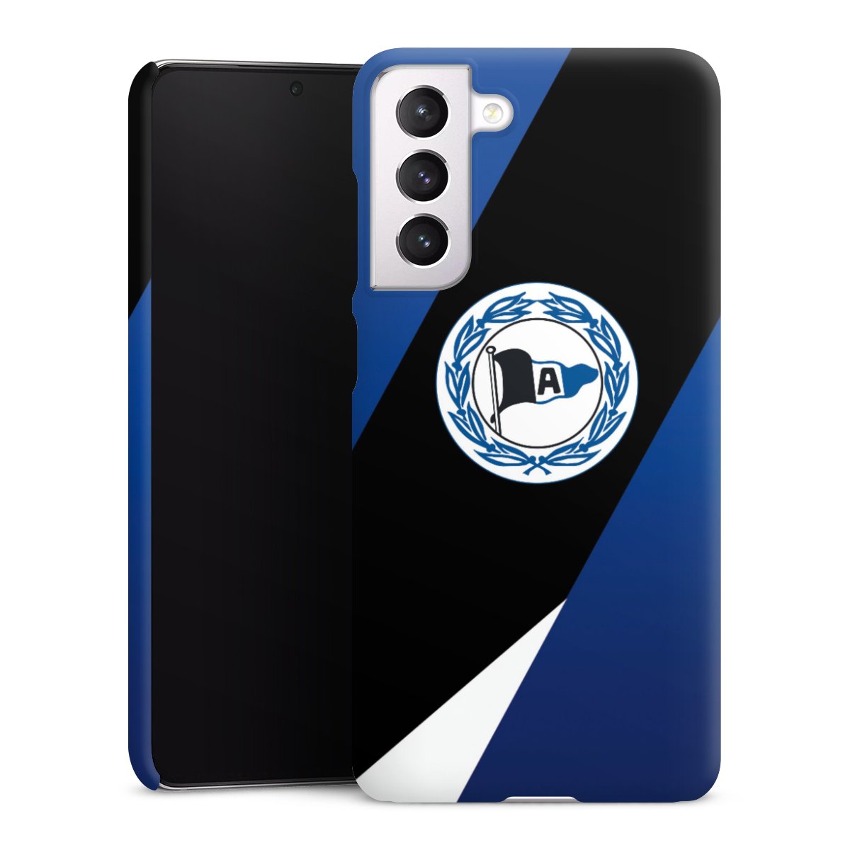 Galaxy S21 FE 5G Handy Premium Case Smartphone Handyhülle Schutzhülle matt Official Licensed Product Arminia Bielefeld Dsc Premium Case