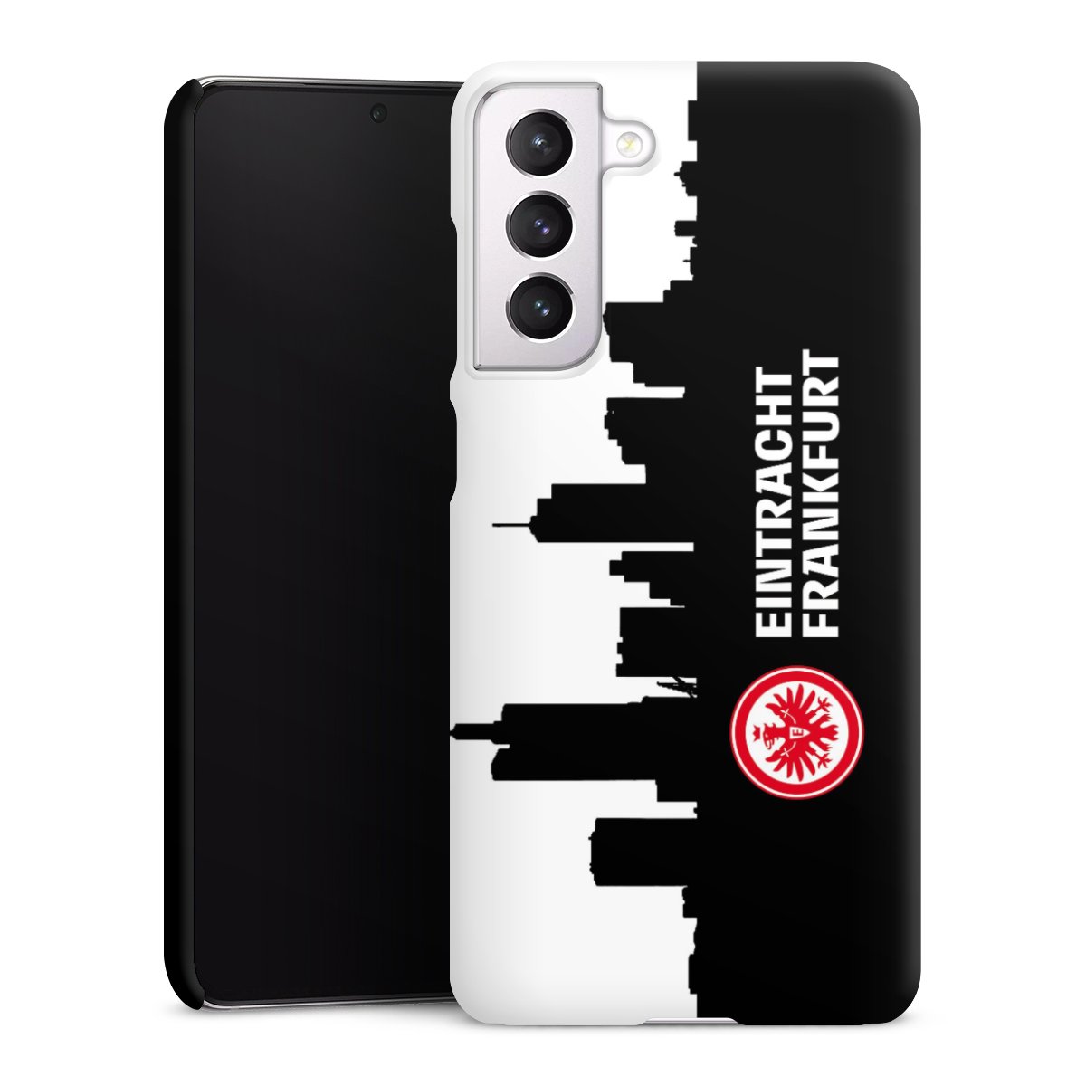 Galaxy S21 FE 5G Handy Premium Case Smartphone Handyhülle Schutzhülle matt Sge Eintracht Frankfurt Official Licensed Product Premium Case