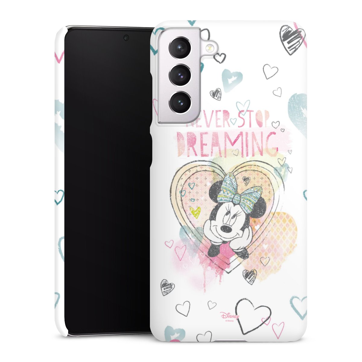 Galaxy S21 FE 5G Handy Premium Case Smartphone Handyhülle Schutzhülle matt Disney Official Licensed Product Minnie Mouse Premium Case