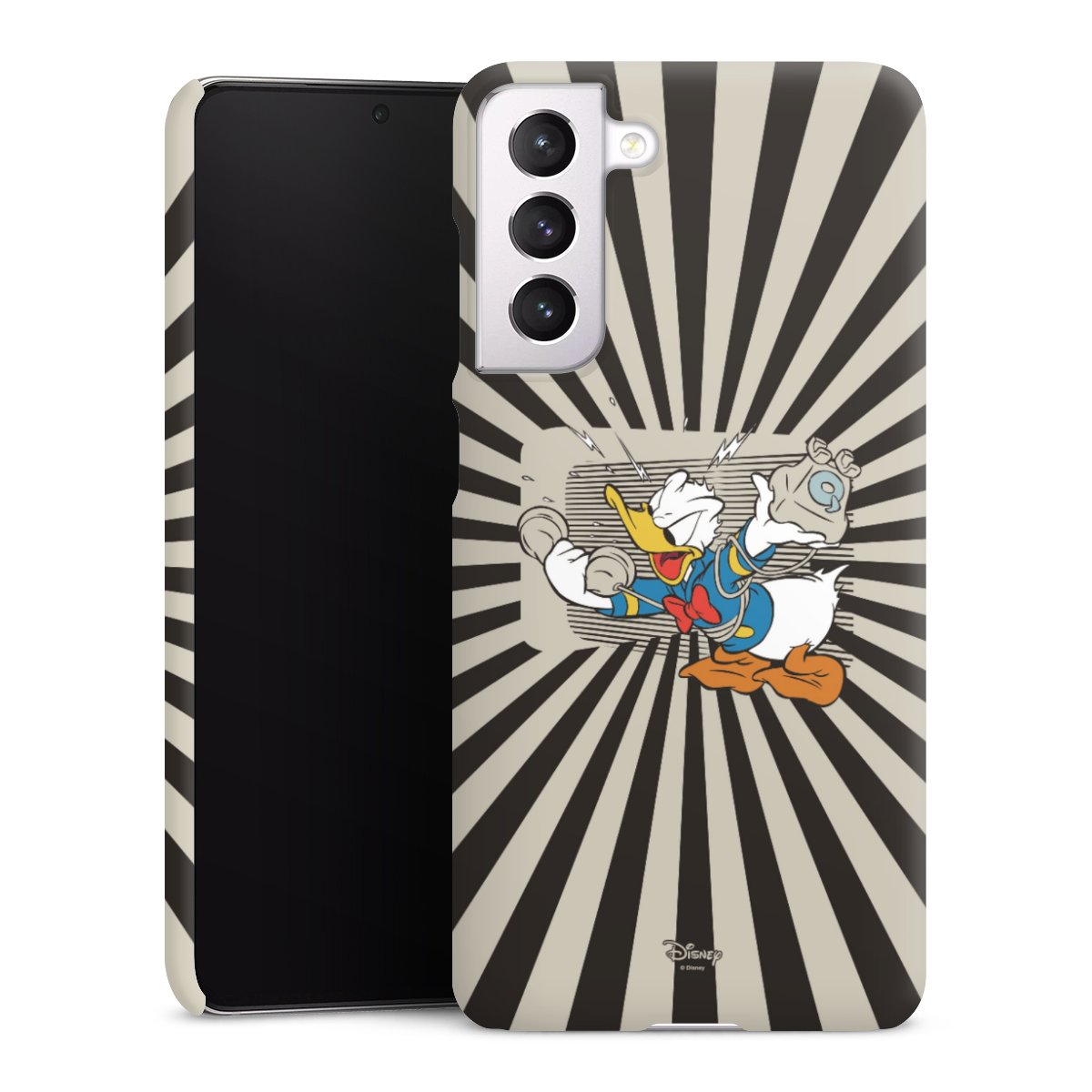 Galaxy S21 FE 5G Handy Premium Case Smartphone Handyhülle Schutzhülle matt Donald Duck Disney Official Licensed Product Premium Case