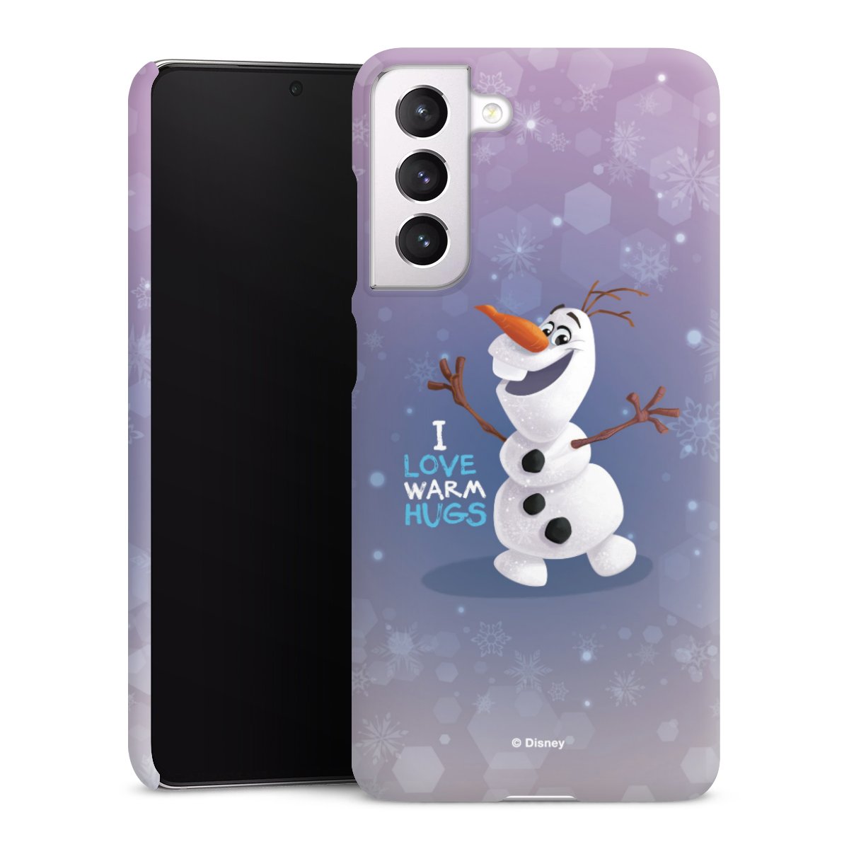 Galaxy S21 FE 5G Handy Premium Case Smartphone Handyhülle Schutzhülle matt Frozen Frozen Olaf Official Licensed Product Premium Case