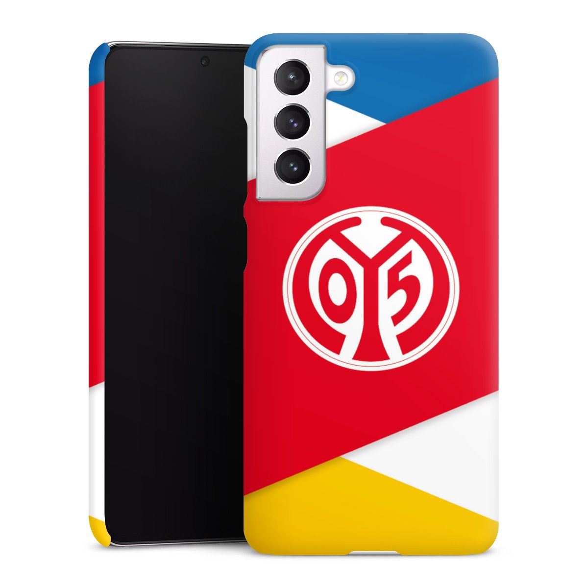 Galaxy S21 FE 5G Handy Premium Case Smartphone Handyhülle Schutzhülle matt Official Licensed Product Soccer 1. Fsv Mainz 05 E.V. Premium Case