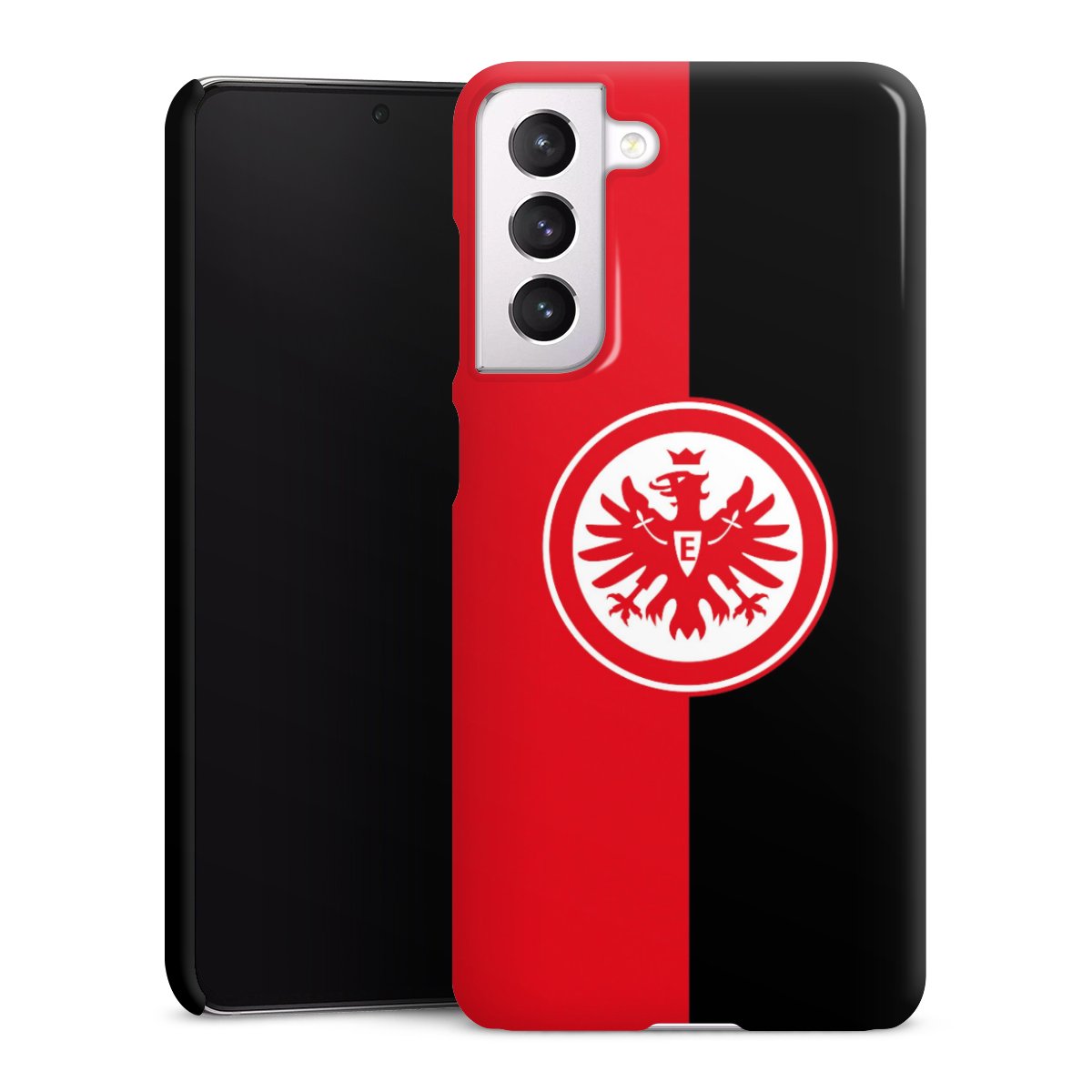 Galaxy S21 FE 5G Handy Premium Case Smartphone Handyhülle Schutzhülle glänzend Official Licensed Product Eintracht Frankfurt Sge Premium Case