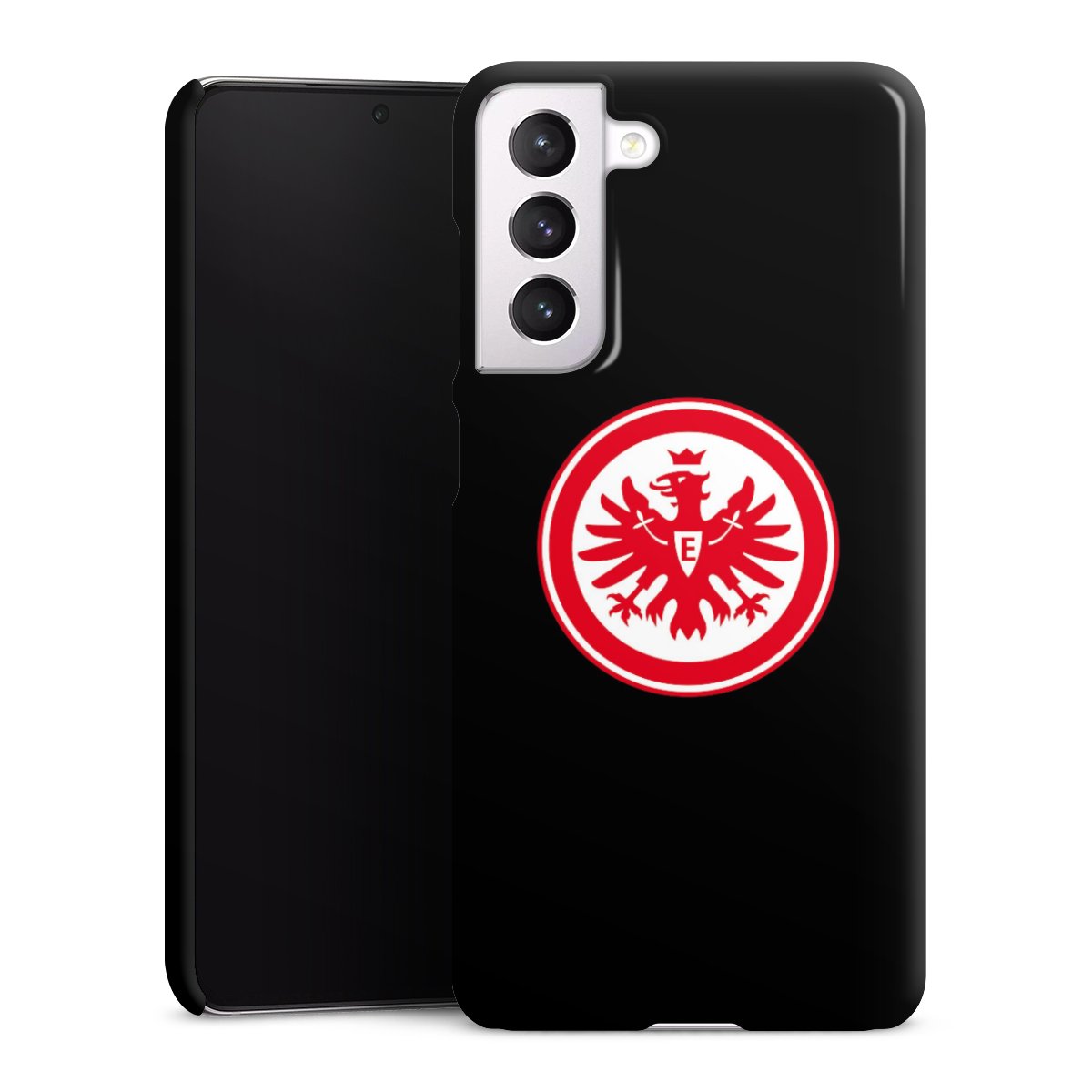 Galaxy S21 FE 5G Handy Premium Case Smartphone Handyhülle Schutzhülle glänzend Eintracht Frankfurt Sge Eagle Premium Case