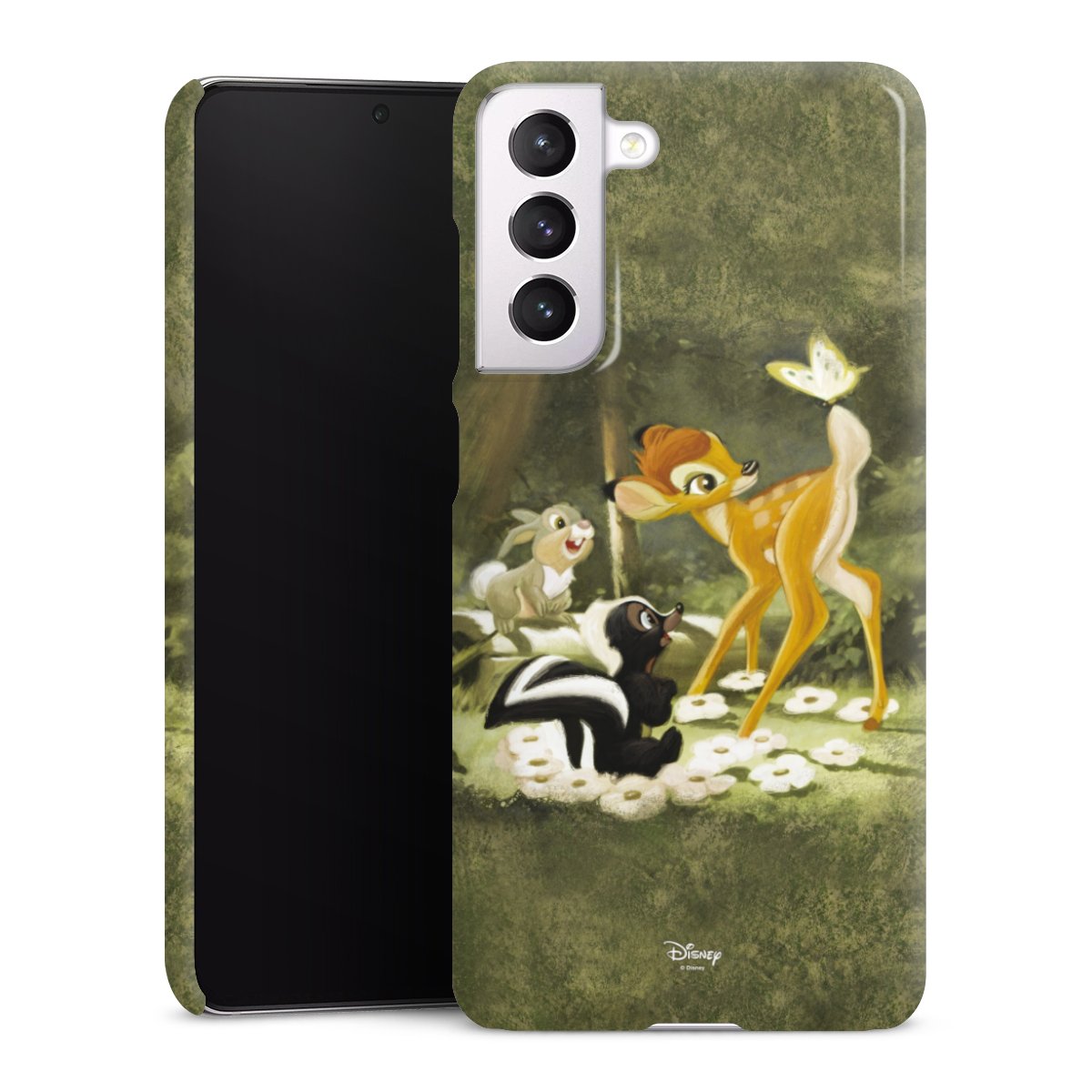 Galaxy S21 FE 5G Handy Premium Case Smartphone Handyhülle Schutzhülle glänzend Disney Official Licensed Product Bambi Premium Case