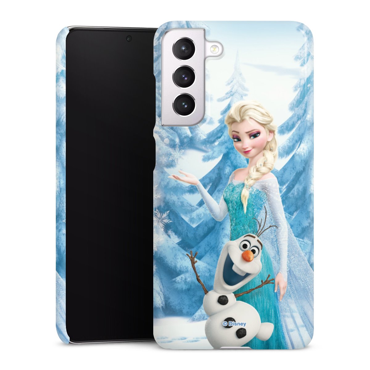 Galaxy S21 FE 5G Handy Premium Case Smartphone Handyhülle Schutzhülle glänzend Official Licensed Product Frozen Elsa Disney Premium Case