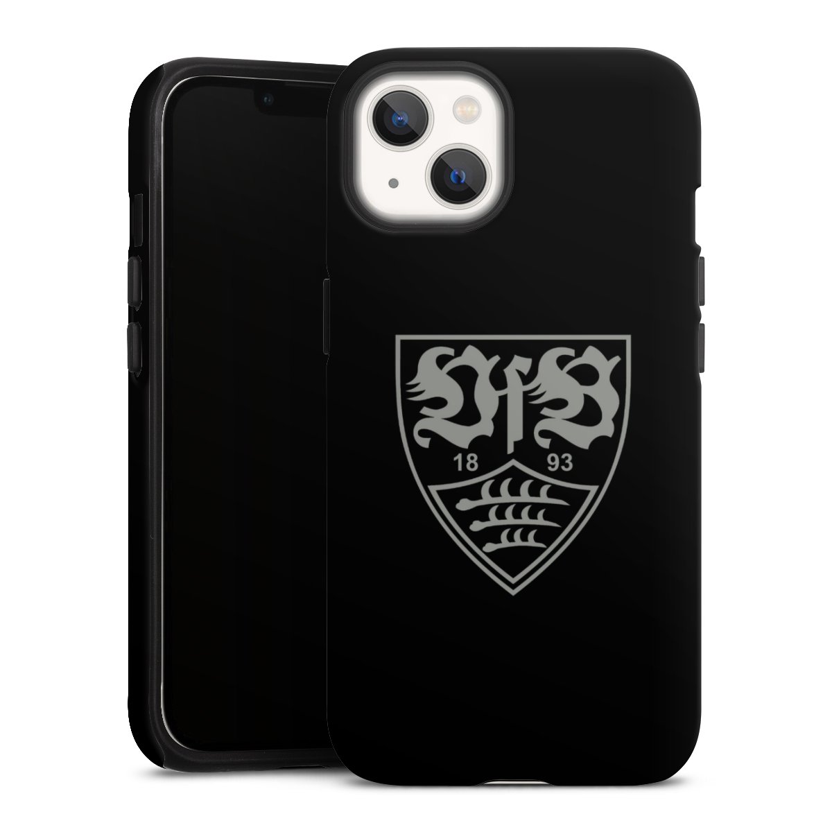 iPhone 13 Handy Panzer Handyhülle robuste Outdoor Hülle Schutzhülle matt Official Licensed Product Vfb Stuttgart Tough Case