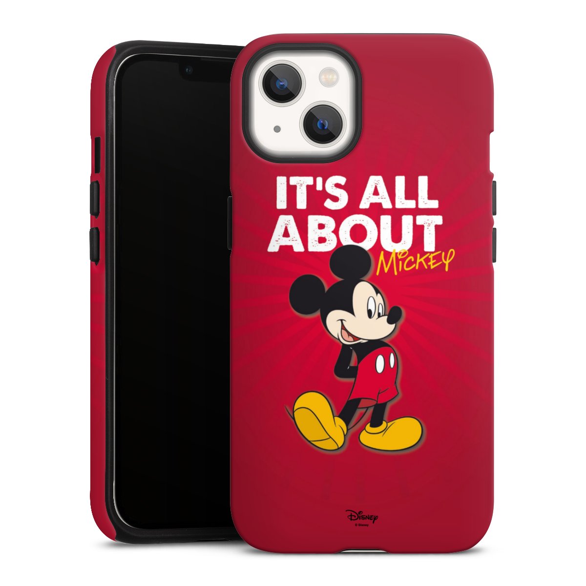 iPhone 13 Handy Panzer Handyhülle robuste Outdoor Hülle Schutzhülle matt Mouse Disney Official Licensed Product Tough Case