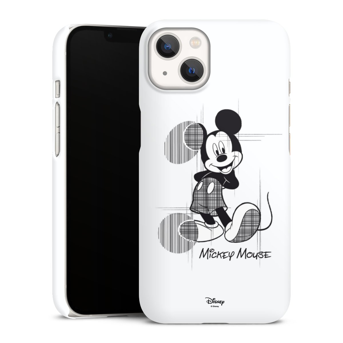 iPhone 13 Handy Premium Case Smartphone Handyhülle Schutzhülle matt Disney Official Licensed Product Mickey Mouse Premium Case