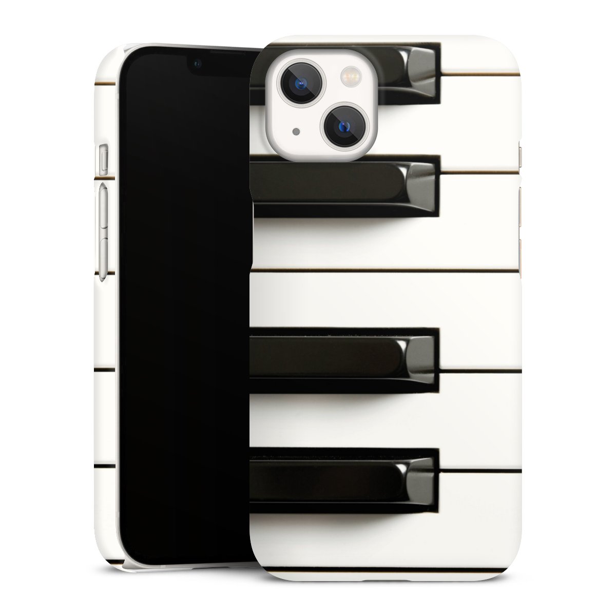 iPhone 13 Handy Premium Case Smartphone Handyhülle Schutzhülle matt Klavier Piano Music Premium Case