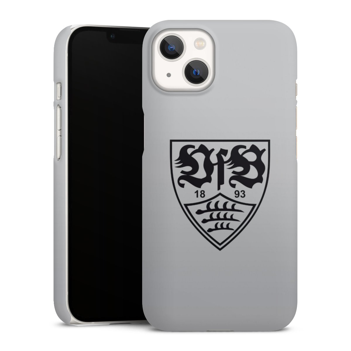 iPhone 13 Handy Premium Case Smartphone Handyhülle Schutzhülle matt Logo Vfb Stuttgart Official Licensed Product Premium Case