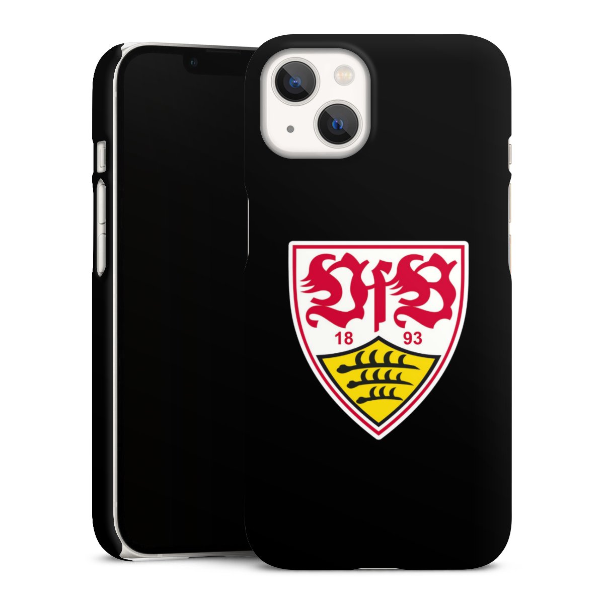 iPhone 13 Handy Premium Case Smartphone Handyhülle Schutzhülle matt Vfb Stuttgart Official Licensed Product Coat Of Arms Premium Case