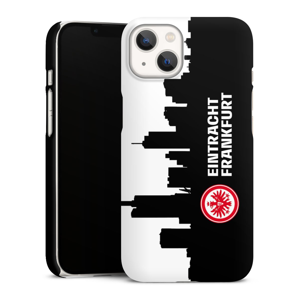 iPhone 13 Handy Premium Case Smartphone Handyhülle Schutzhülle matt Sge Eintracht Frankfurt Official Licensed Product Premium Case