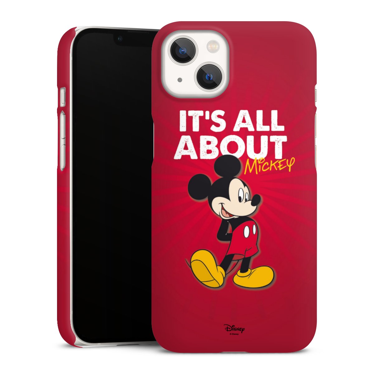 iPhone 13 Handy Premium Case Smartphone Handyhülle Schutzhülle matt Mouse Disney Official Licensed Product Premium Case